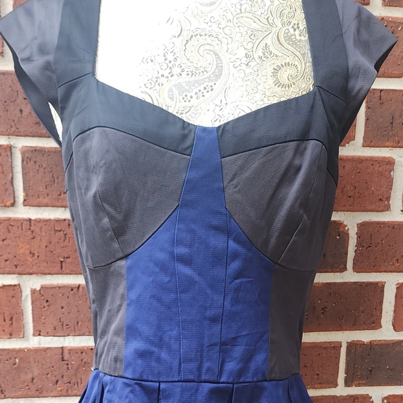 French Connection structured A-line dreamer dress - Picture 9 of 10